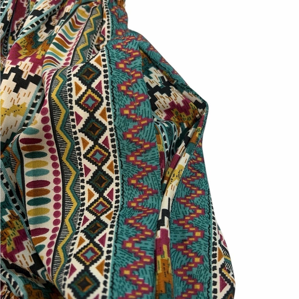 Boemo Anthropologie Short Women Dress Paisley Size M Medium - Picture 6 of 11